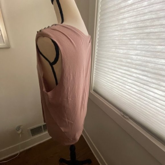 NWT -Ten Sixty Sherman Studded Cutout Tank Top - Picture 4 of 5